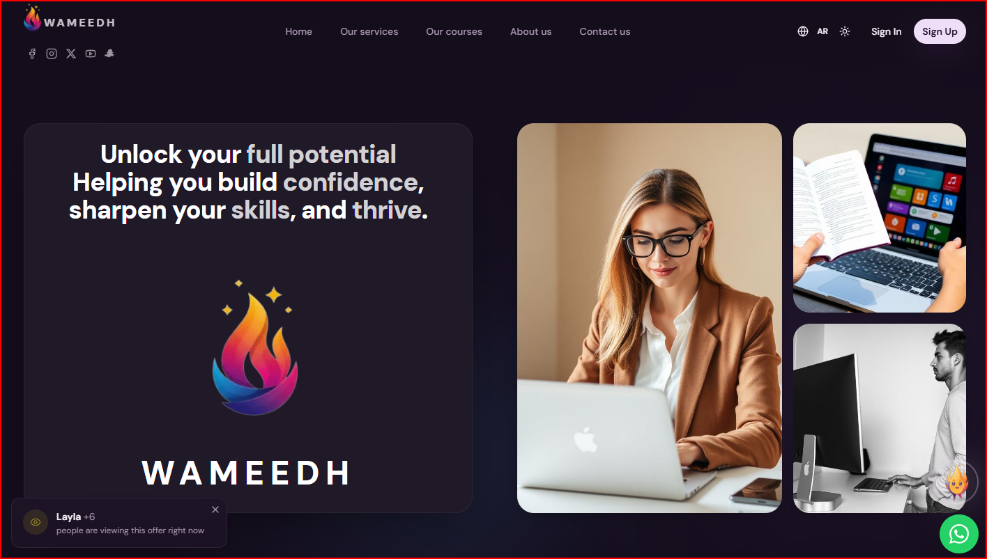 A bilingual educational platform offering courses, services and coaching to help professionals build confidence, sharpen skills and advance their careers.